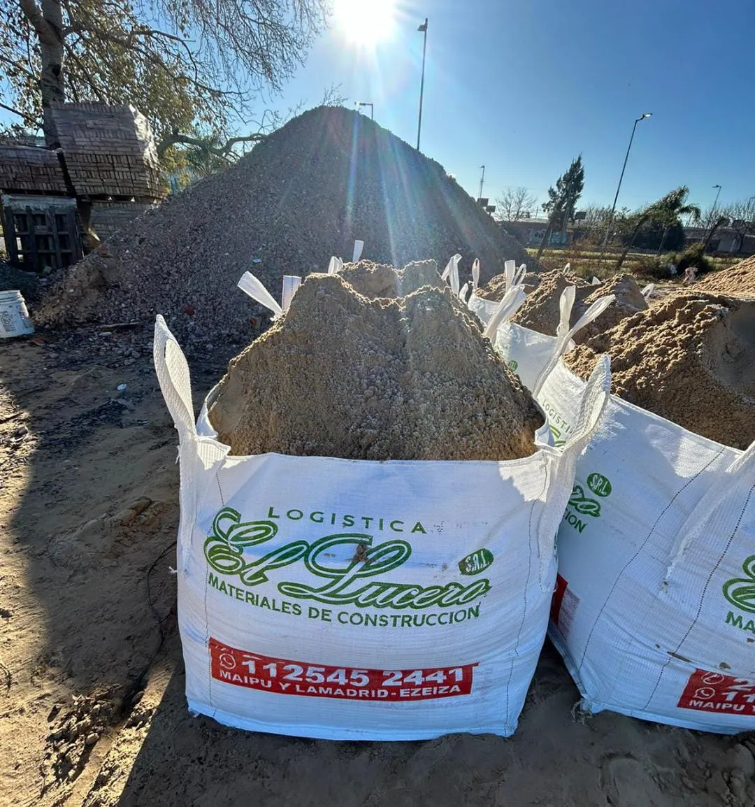 Bolson de arena para construcción en Corralón El Lucero